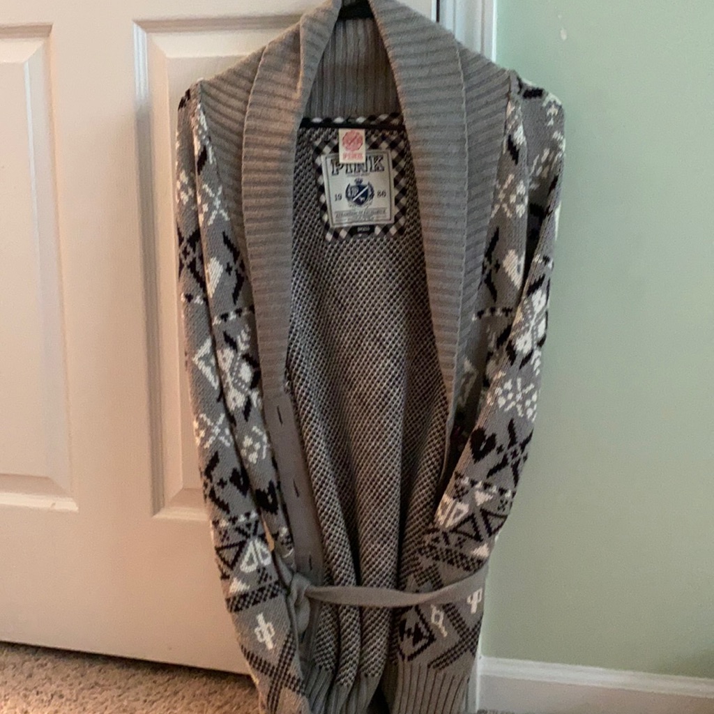 Vs Pink Cardigan